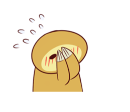 sloth sticker that can be used sticker #1339031