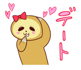 sloth sticker that can be used sticker #1339047