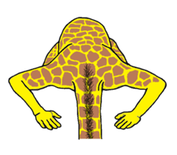 Giraffeman sticker #1339346