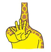 Giraffeman sticker #1339347