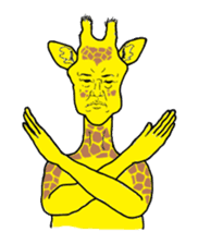 Giraffeman sticker #1339352
