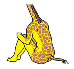 Giraffeman sticker #1339353