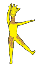 Giraffeman sticker #1339360