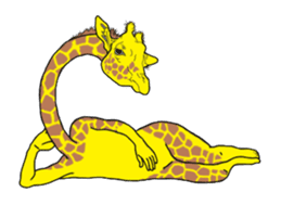 Giraffeman sticker #1339362