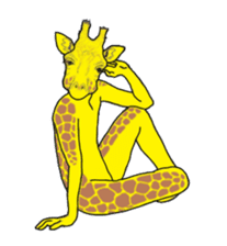 Giraffeman sticker #1339363