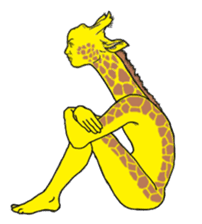 Giraffeman sticker #1339364