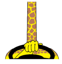 Giraffeman sticker #1339369