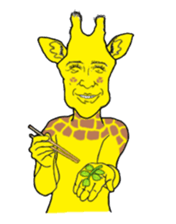 Giraffeman sticker #1339370