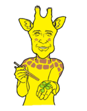 Giraffeman sticker #1339370