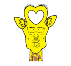 Giraffeman sticker #1339374