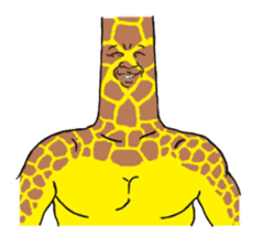 Giraffeman sticker #1339379