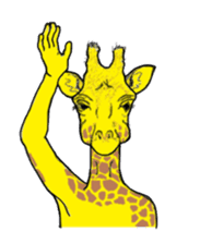 Giraffeman sticker #1339384