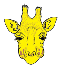 Giraffeman sticker #1339385