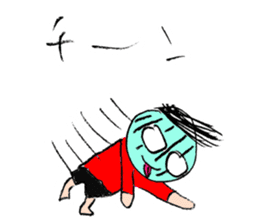 Manuke-kun Sticker sticker #1339614