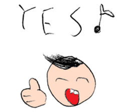 Manuke-kun Sticker sticker #1339622