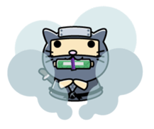 Cat Youjinbou sticker #1340079