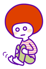 Japanese shy girl sticker #1340318