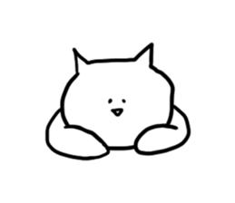 cat will not apologize sticker #1340547