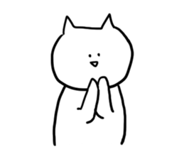 cat will not apologize sticker #1340548