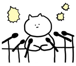 cat will not apologize sticker #1340567