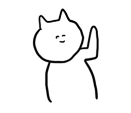 cat will not apologize sticker #1340571