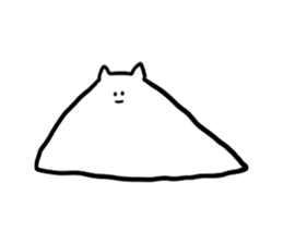 cat will not apologize sticker #1340574