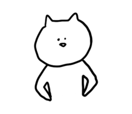 cat will not apologize sticker #1340577