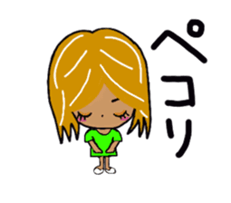 SHIBUYA STICKER vol.2 shibuya girl words sticker #1340668