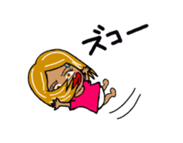 SHIBUYA STICKER vol.2 shibuya girl words sticker #1340674