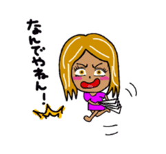 SHIBUYA STICKER vol.2 shibuya girl words sticker #1340678