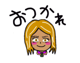SHIBUYA STICKER vol.2 shibuya girl words sticker #1340680