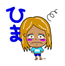 SHIBUYA STICKER vol.2 shibuya girl words sticker #1340686