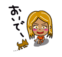 SHIBUYA STICKER vol.2 shibuya girl words sticker #1340690