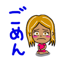 SHIBUYA STICKER vol.2 shibuya girl words sticker #1340693