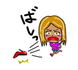 SHIBUYA STICKER vol.2 shibuya girl words sticker #1340698