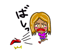 SHIBUYA STICKER vol.2 shibuya girl words sticker #1340698