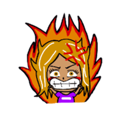 SHIBUYA STICKER vol.2 shibuya girl words sticker #1340701