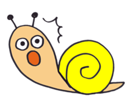 happy snail sticker #1340728