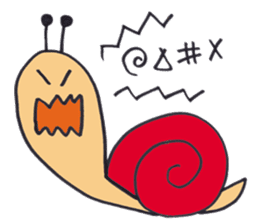 happy snail sticker #1340729