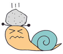 happy snail sticker #1340735