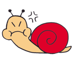 happy snail sticker #1340741