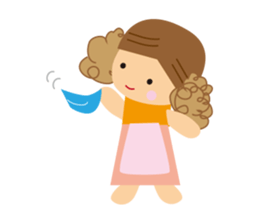 girl next-door sticker #1341336