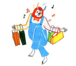 Tsunodake lippa sticker #1341381