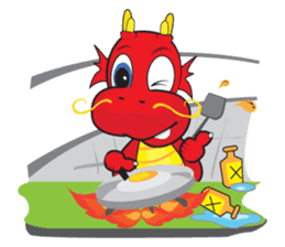 Gon Man - Funny Dragon Special Stickers sticker #1342404