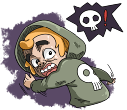 Bizarrerie Face Friends sticker #1342506