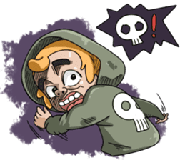 Bizarrerie Face Friends sticker #1342506