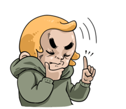 Bizarrerie Face Friends sticker #1342510