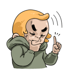 Bizarrerie Face Friends sticker #1342510