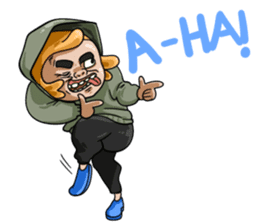 Bizarrerie Face Friends sticker #1342512