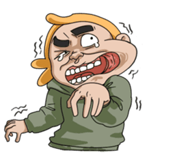 Bizarrerie Face Friends sticker #1342514